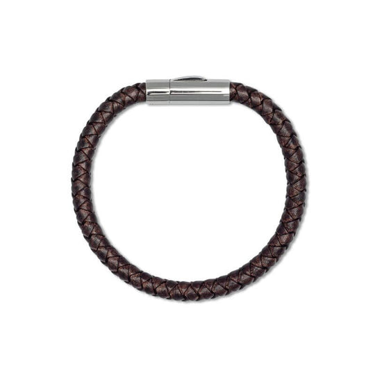 EMF blocker anti-radiation leather bracelet for men